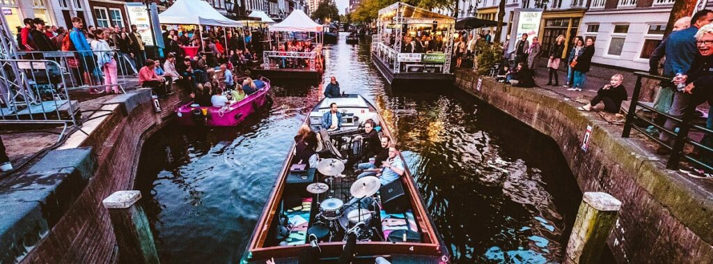 Jazz in de gracht bootocht